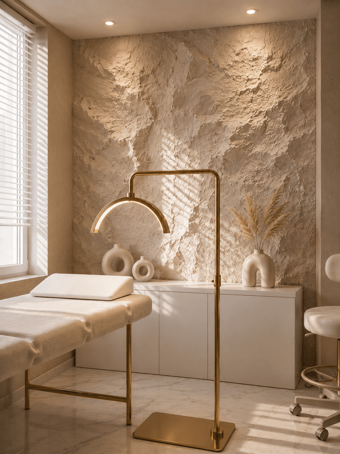 Project showcase image featuring a modern, refined interior.