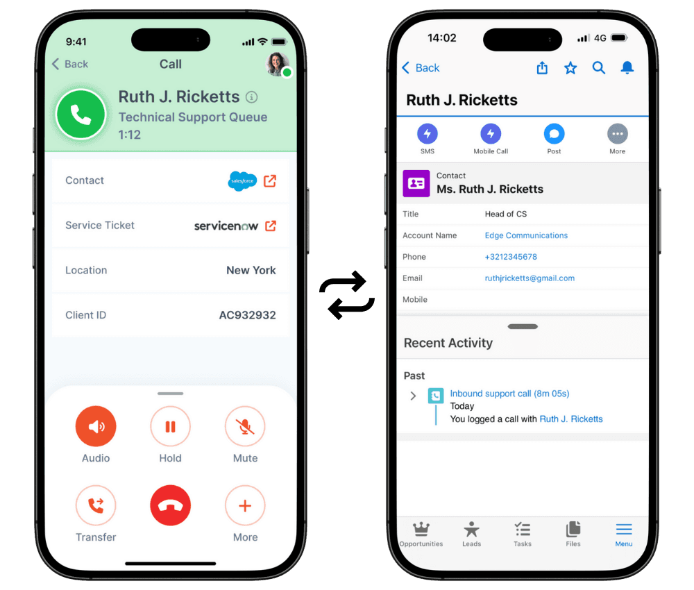 Mobile app for Genesys Cloud integrations