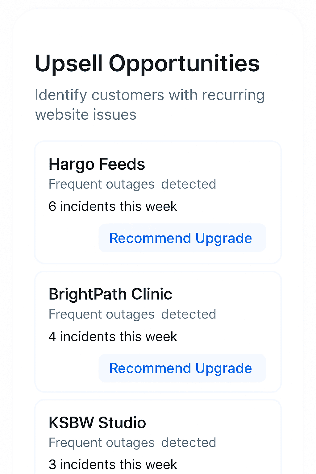 An image of Freelio's project ui