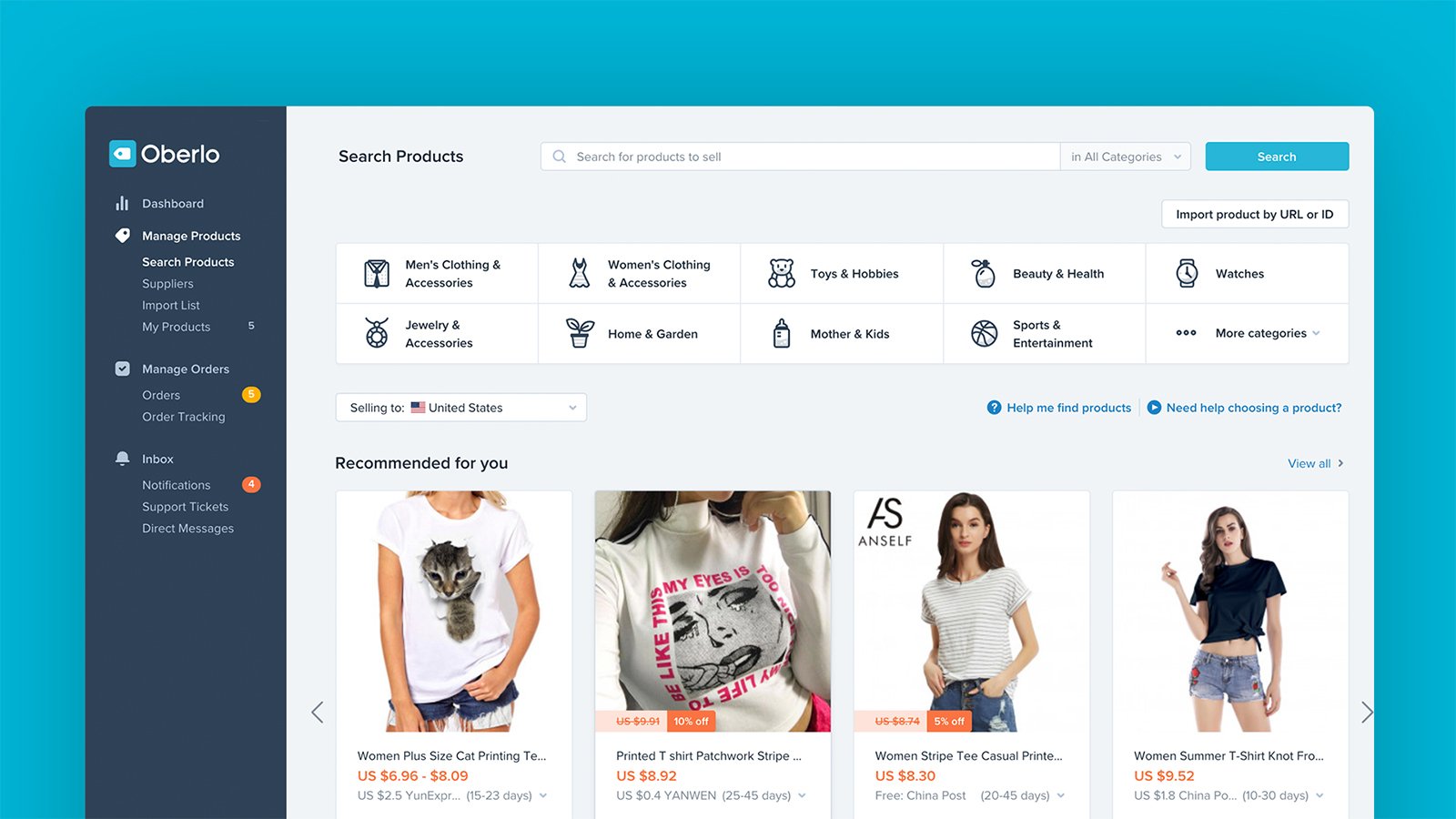 dropshipping tool e-commerce