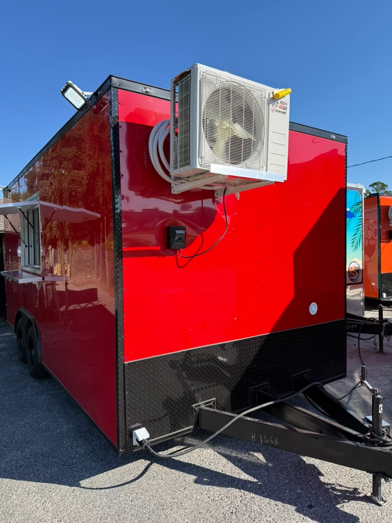 Food trailer layout planning visual