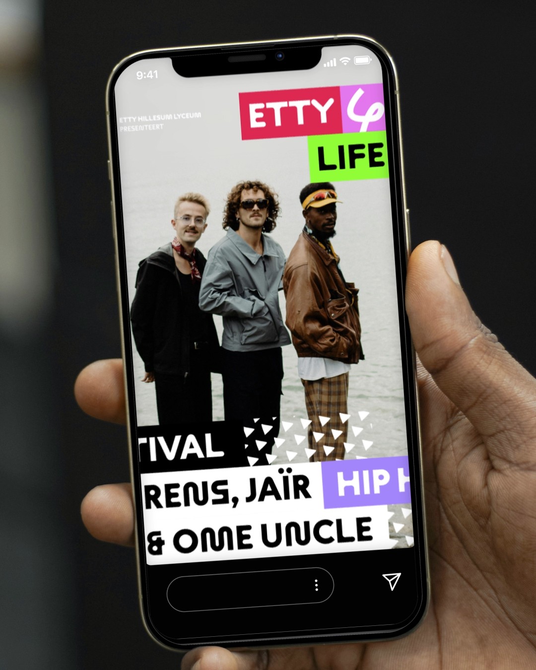Etty4Life social media design