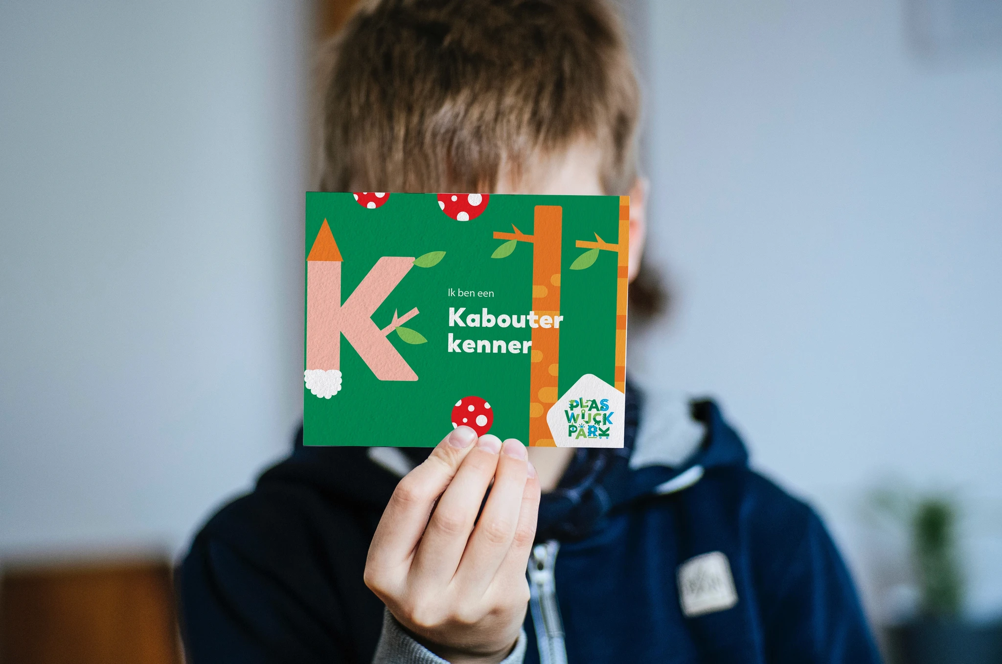 Grafisch ontwerp Plaswijckpark Kabouter kenner