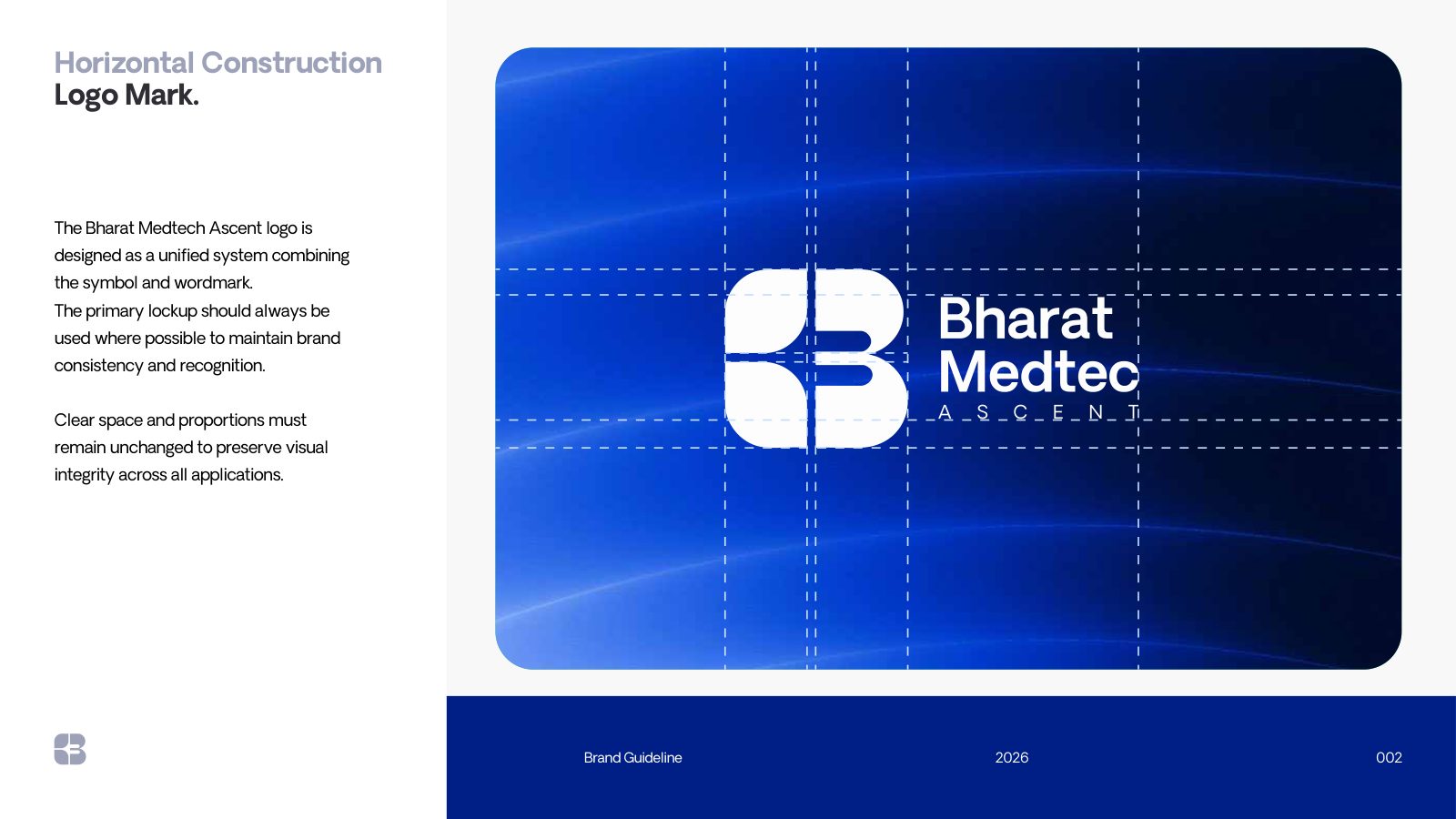 Bharat Medtech Ascent brand book page 3