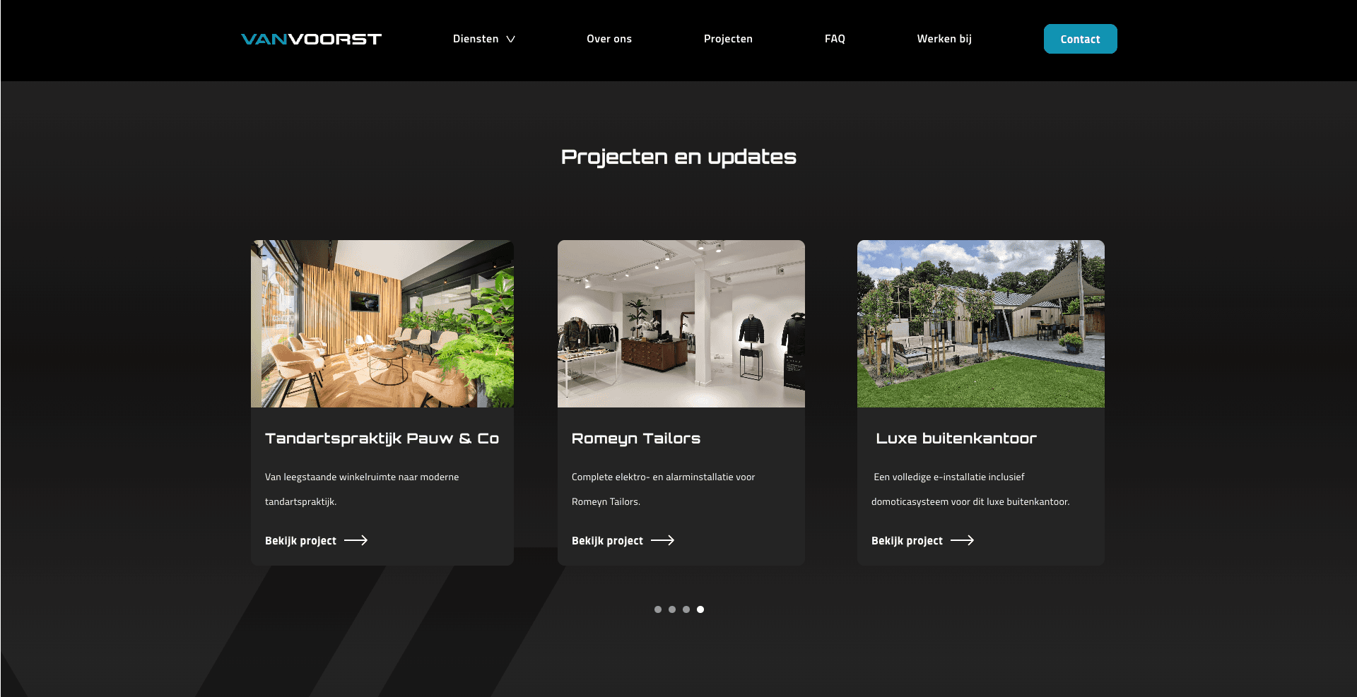 Project Sparc: Van Voorst Elektrotechniek Barneveld