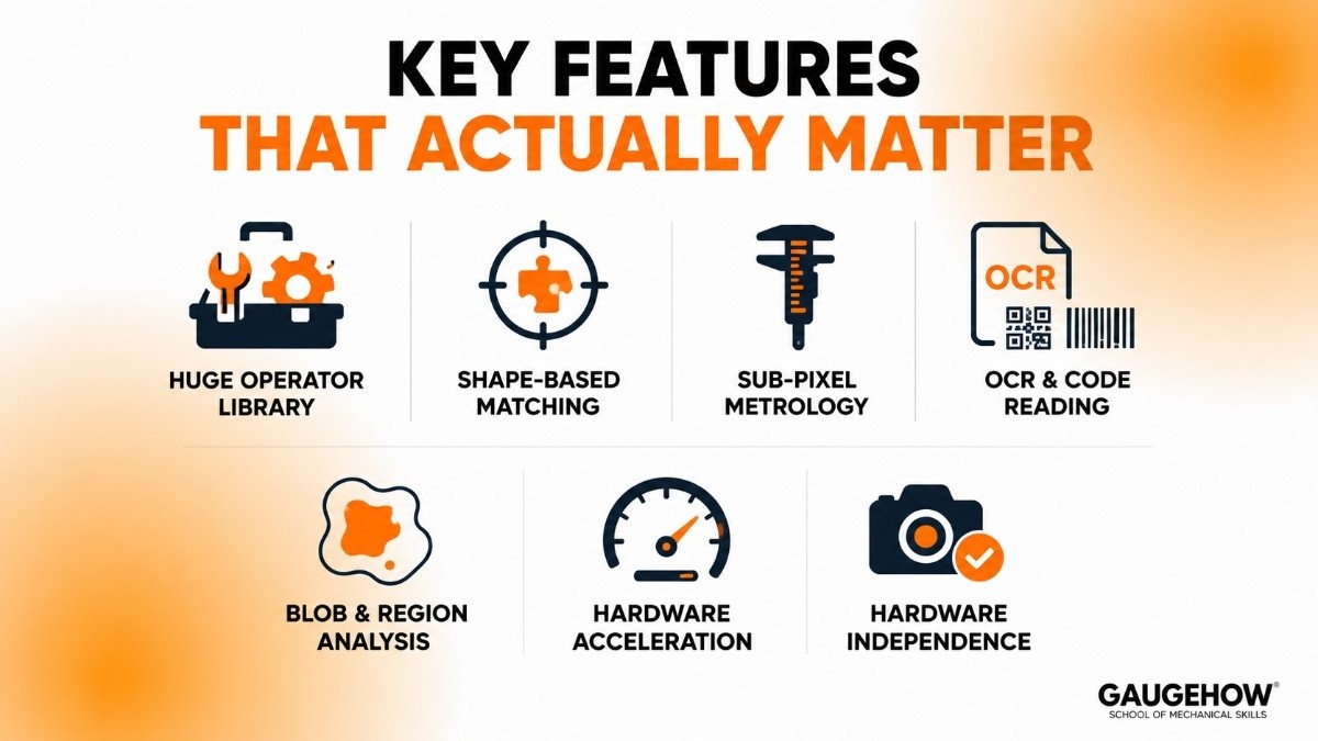 Key Features of HALCON