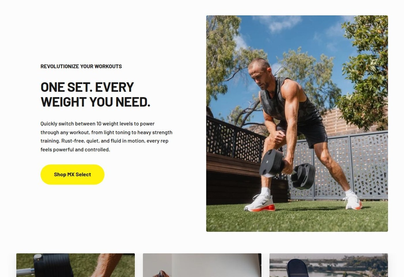MX Select storefront