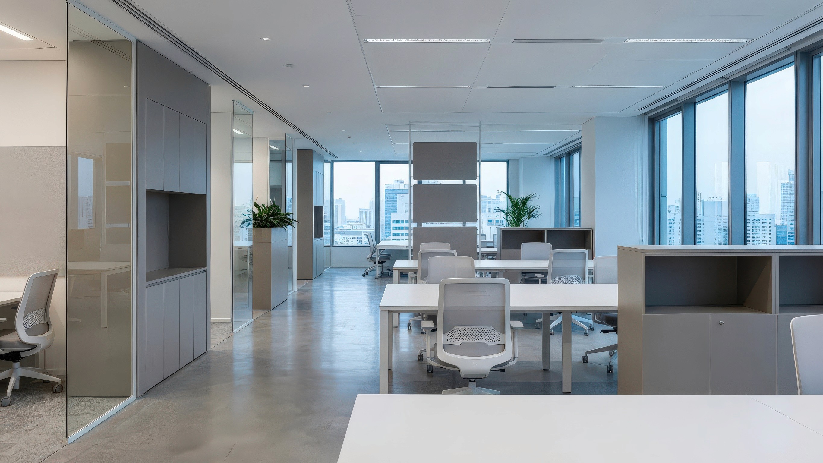 white and brown living room set