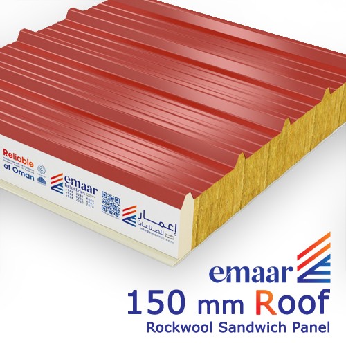 150mm Roof Rockwool Sandwich Panel