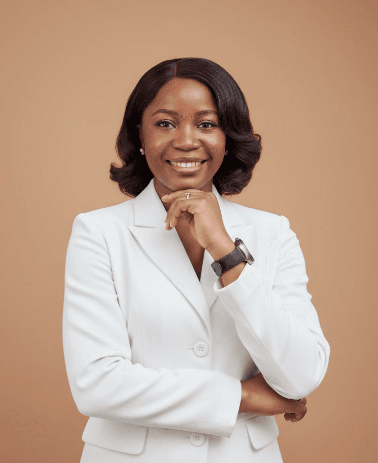 Portrait of portfolio creator – front view