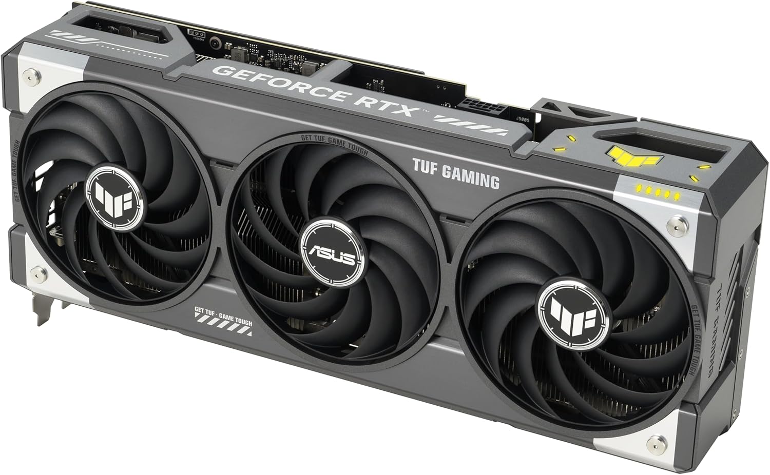 This is an image of the RTX 5070 Ti graphics card, engineered for high-performance gaming with advanced ray tracing and AI features.