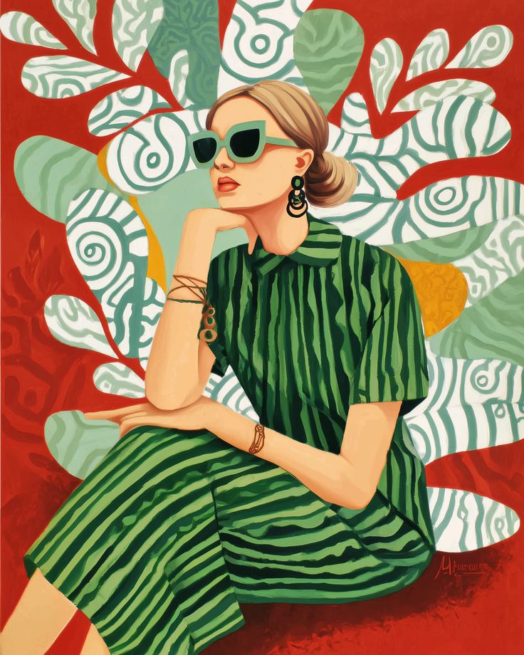 Flat lay of makeup essentials: brush, foundation, and powder on a beige background