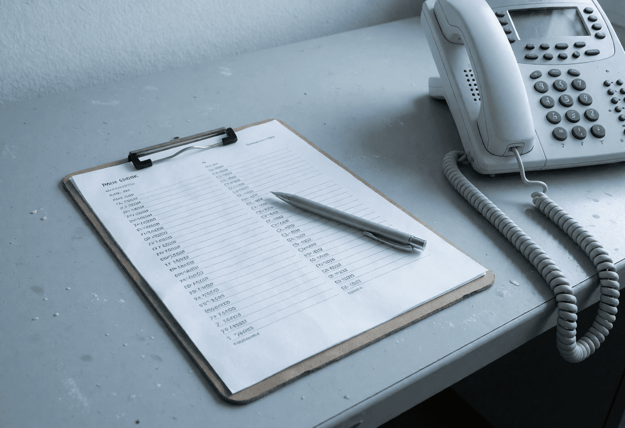 Cold documentary cover: Locksmith Answering Service Comparison Checklist: Score Vendors Before You Buy