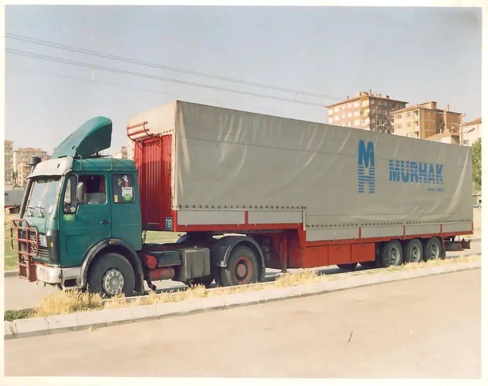 Truck on the highway