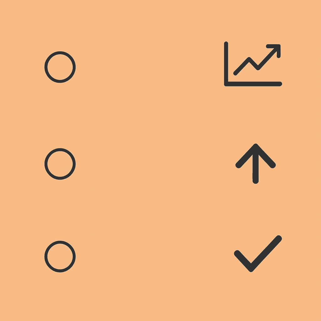 Three-row checklist showing validation metrics, timeframes, and expected results