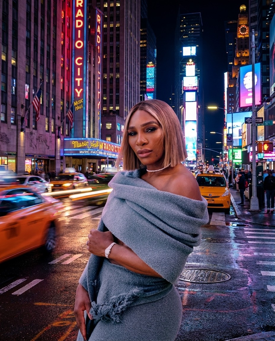 Image editing result of nano banana pro to test the changing of background and relighting