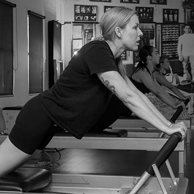 Small group Studio Class True Pilates Method Camden