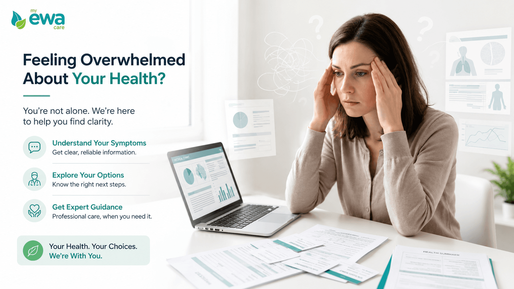 confusion by medical reports for neuro symptoms 