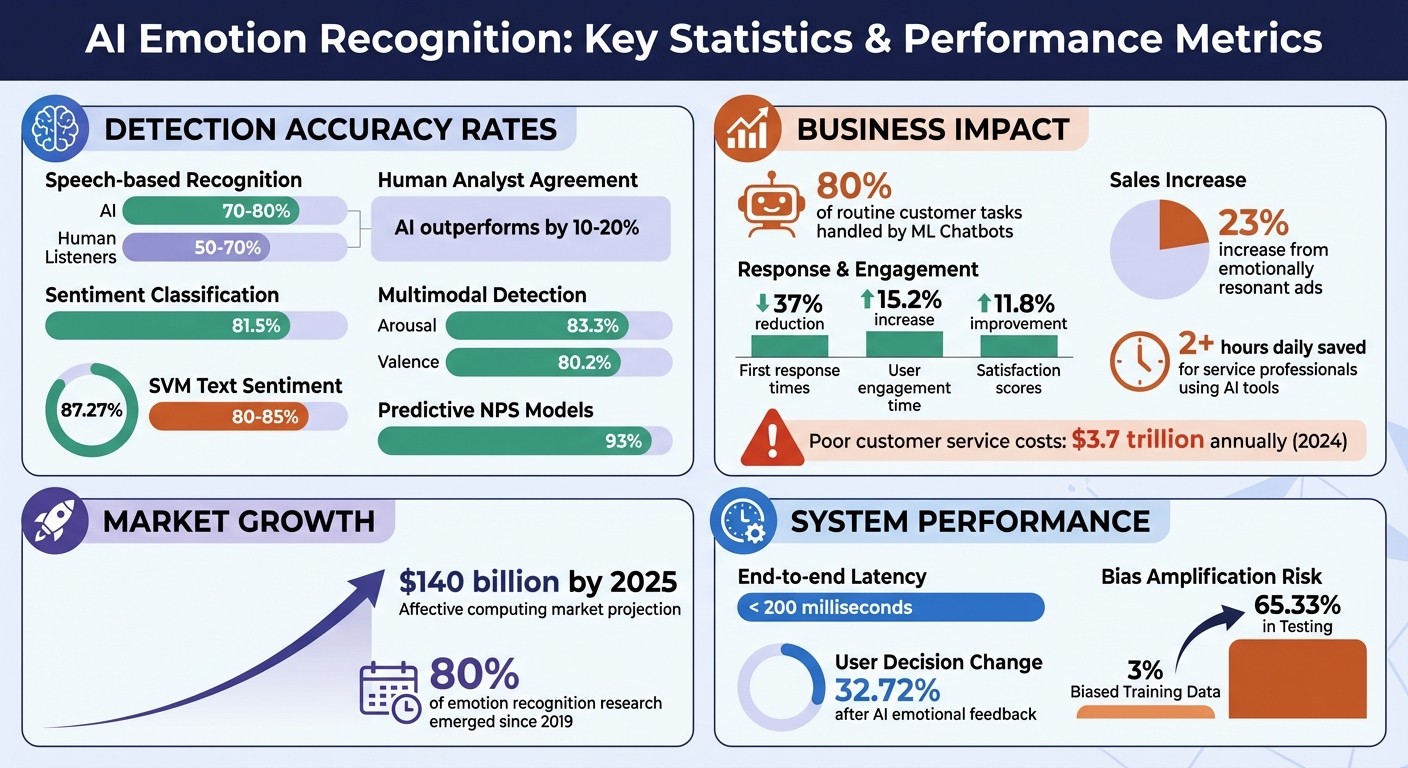 AI Emotion Recognition Statistics and Performance Metrics