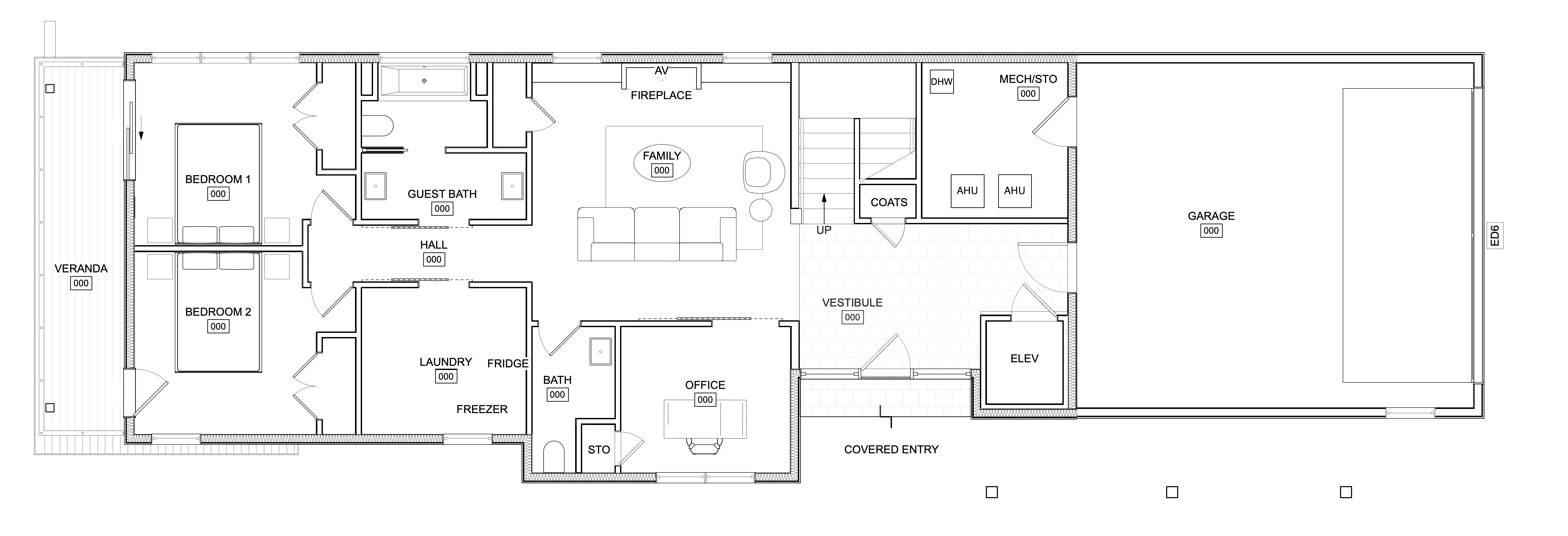 Second Floor Residence