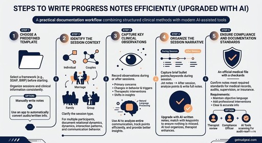 How to Efficiently Write Progress Notes? Step-by-Step Process