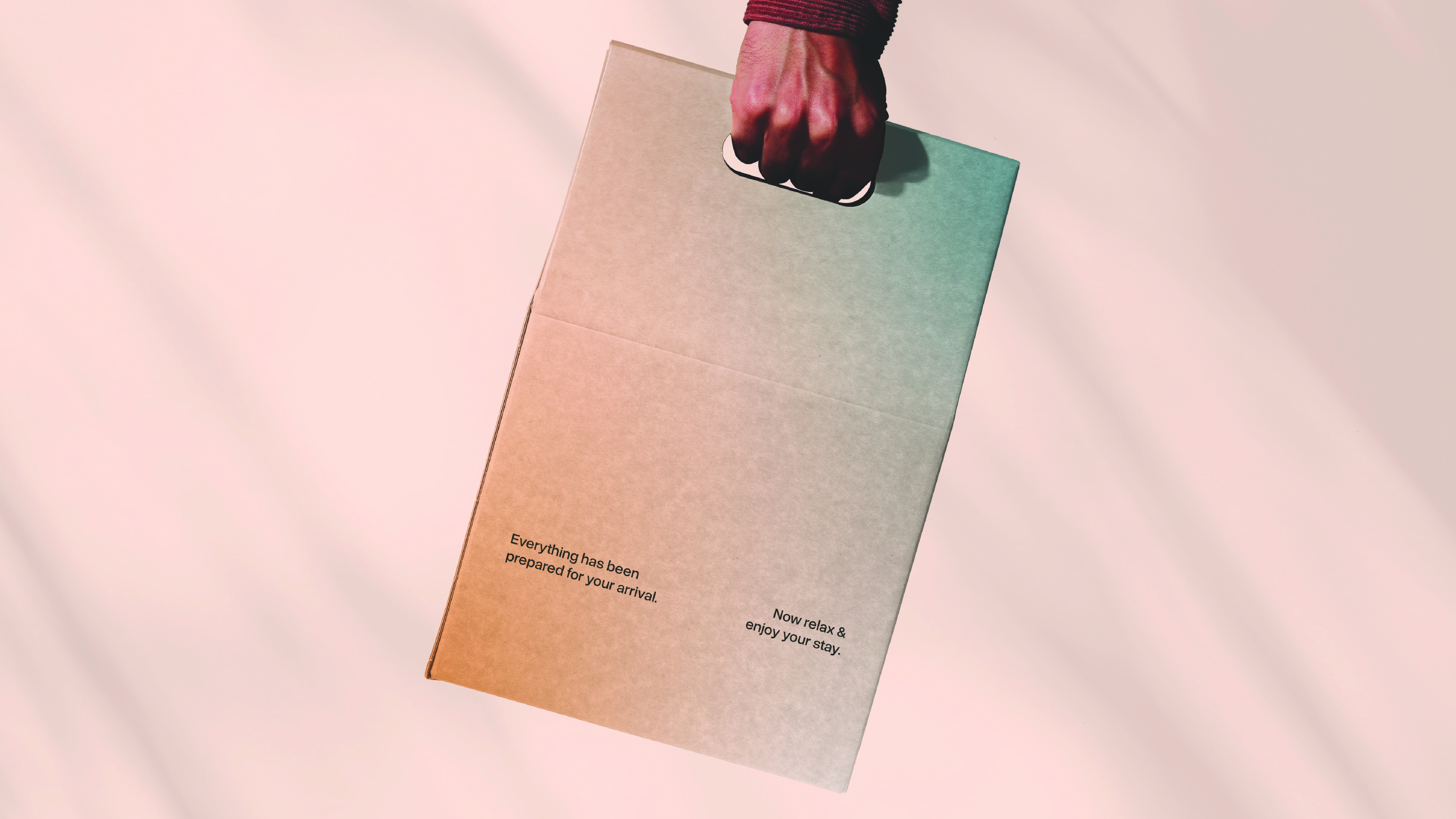 Moroww packaging welcome bag visual identity the girlfriend experience