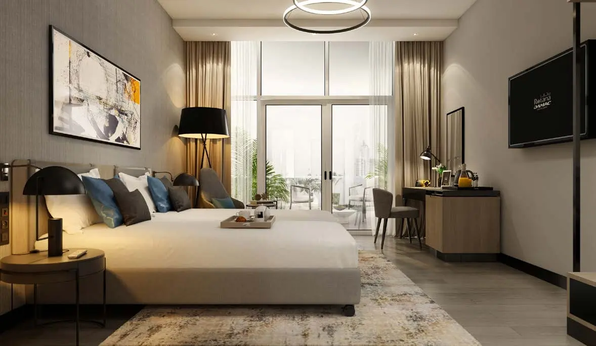 Hotel Edge by Rotana interiors by damac
