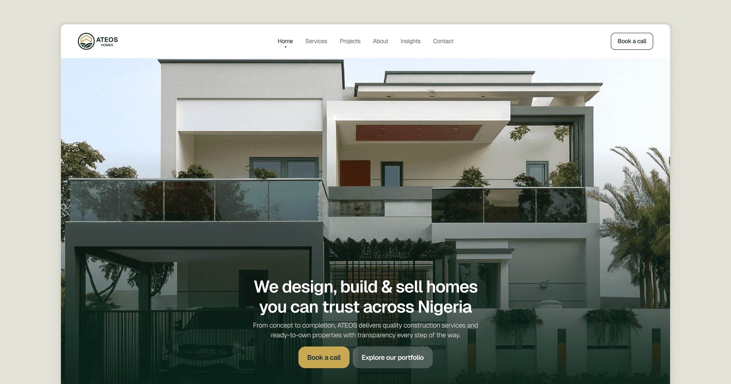 ATEOS Homes logo