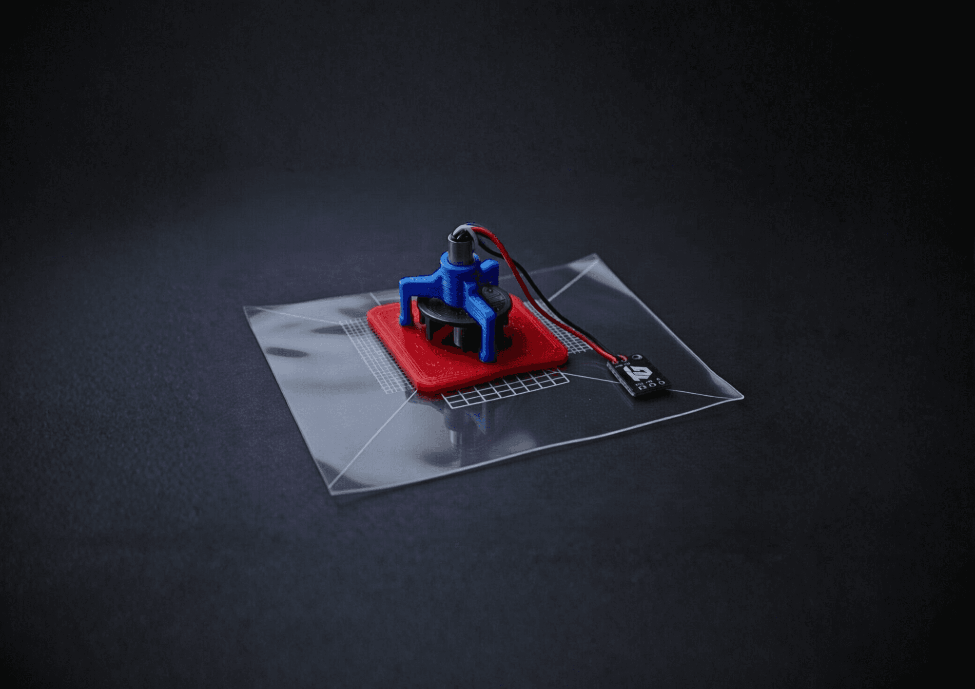 Suction impeller setup hero shot – 8520 coreless motor and impeller fan by TechGeeks