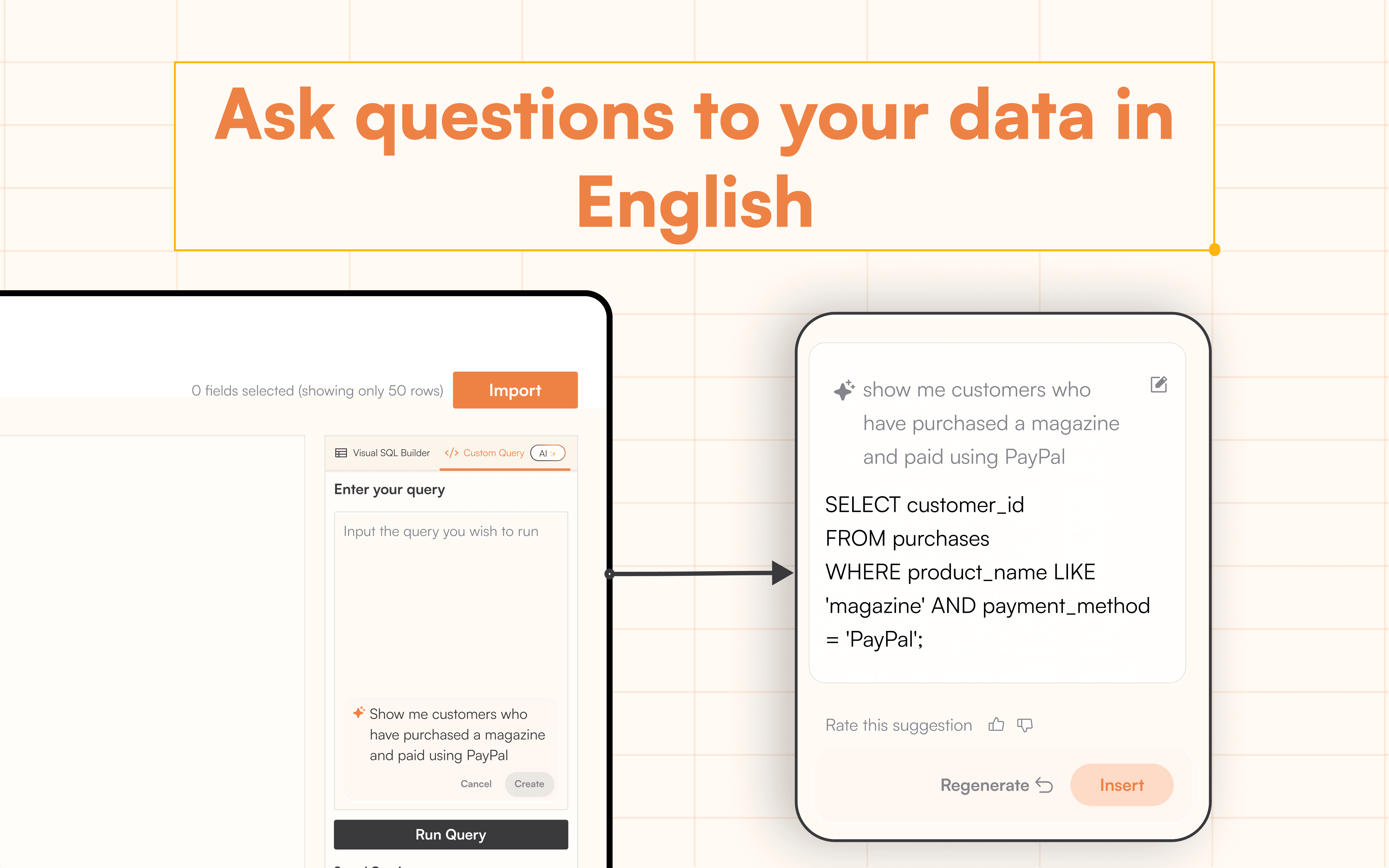 Natural Language 2 SQL by Superjoin