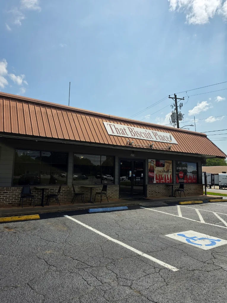 Warm neighborhood restaurant counter placeholder