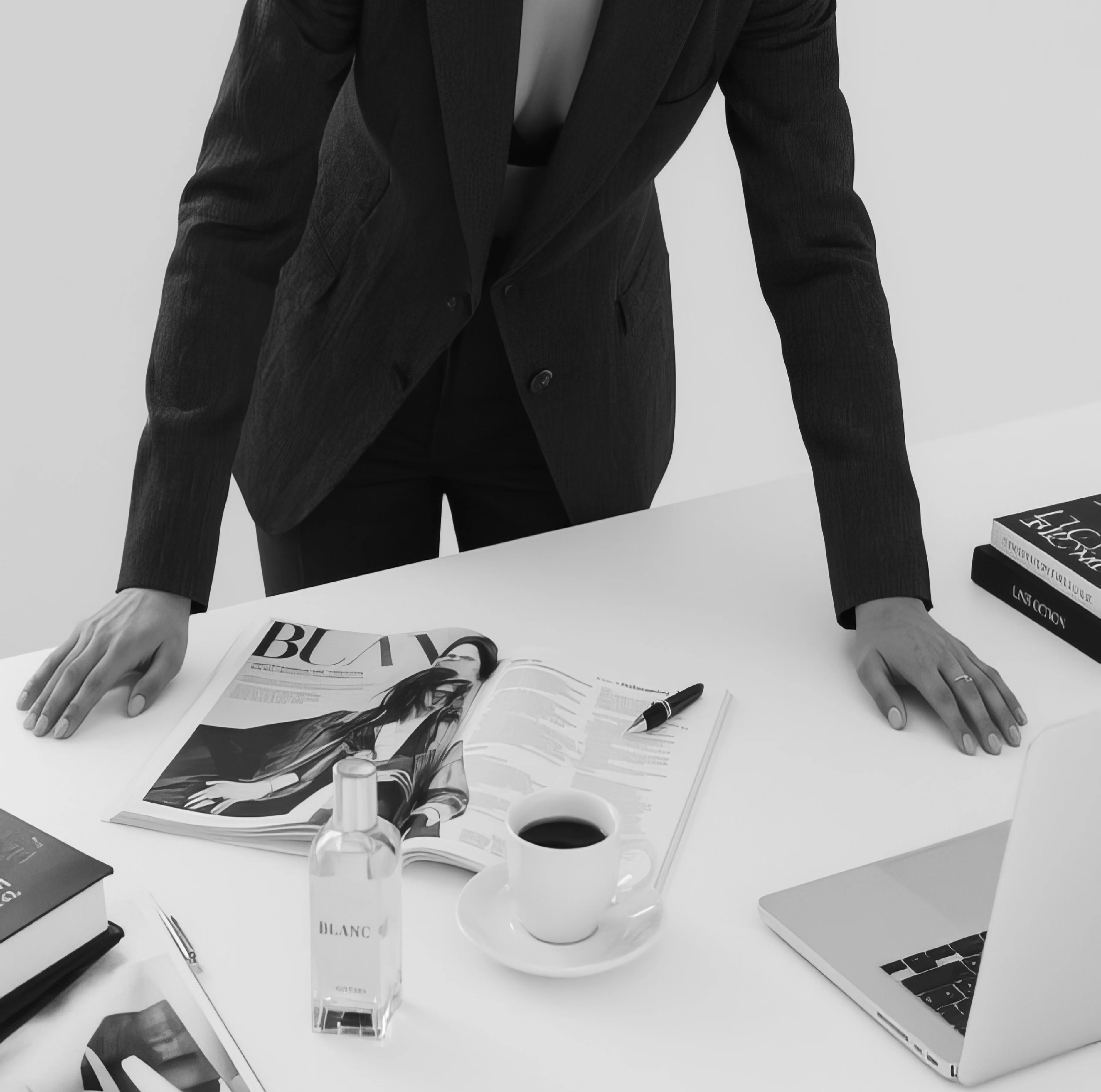 Streetside billboard with flyposters of the Batch.Works brand and illustrations