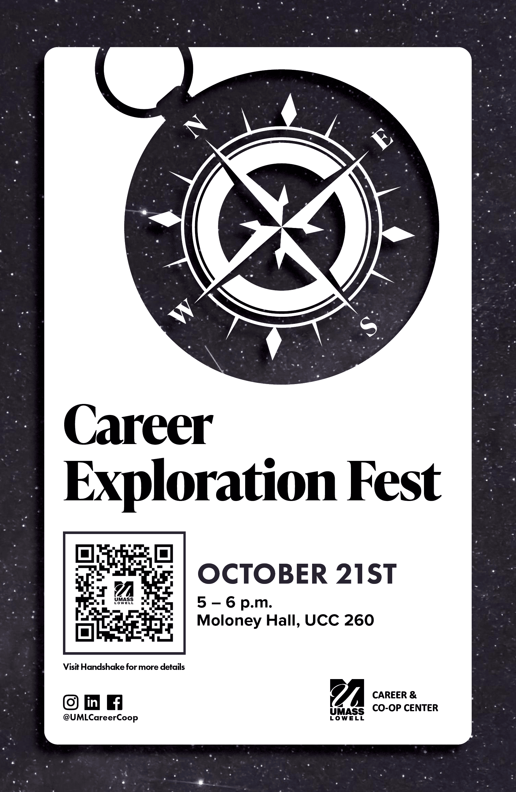 Fall career fair poster, Career Exploration Fest