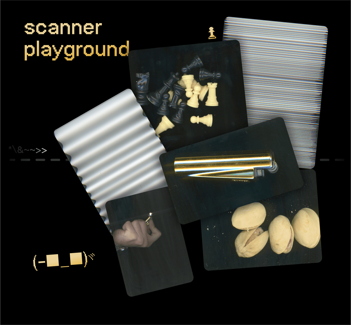 Real Life Scan Studies - By Samuel Tomé, Designer & Game Developer