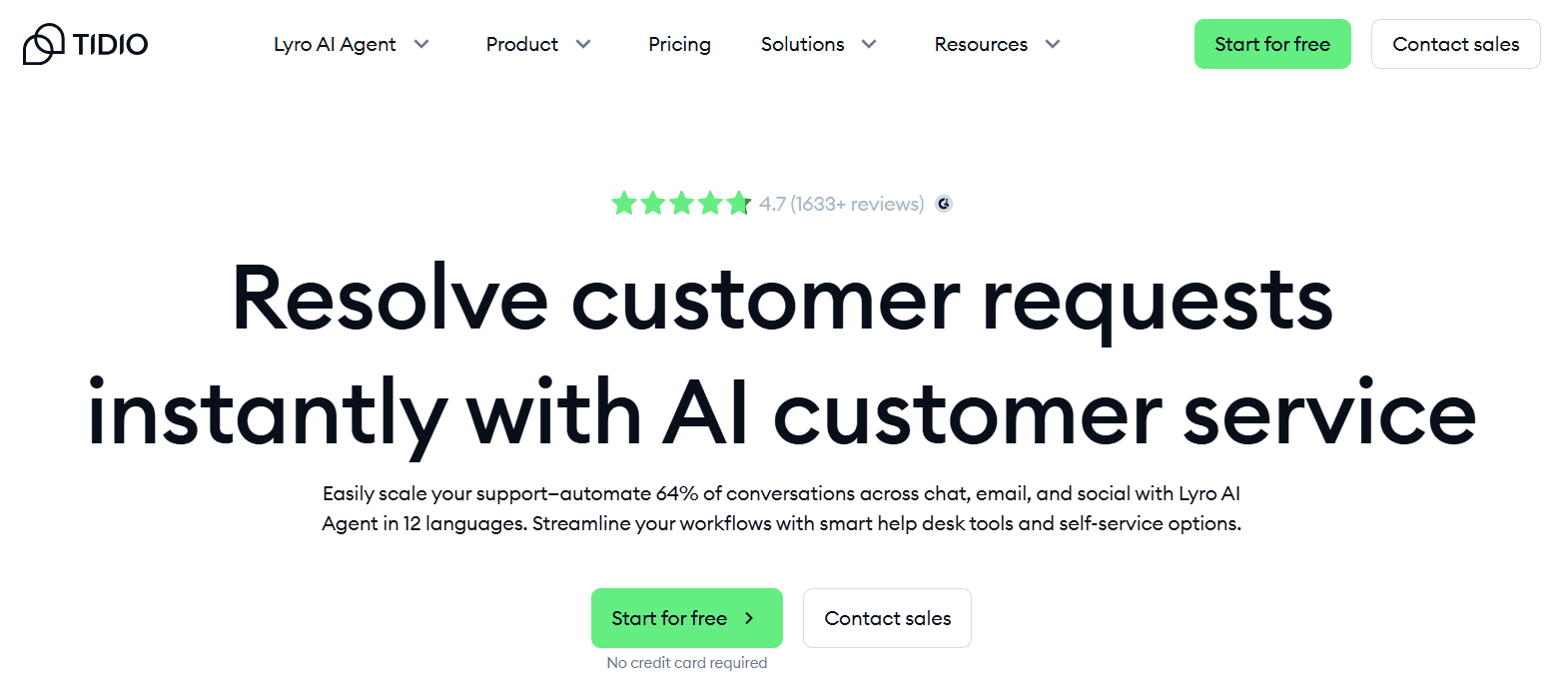 Tidio - LiveChat Alternatives