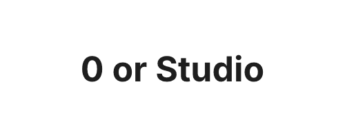0 or Studio