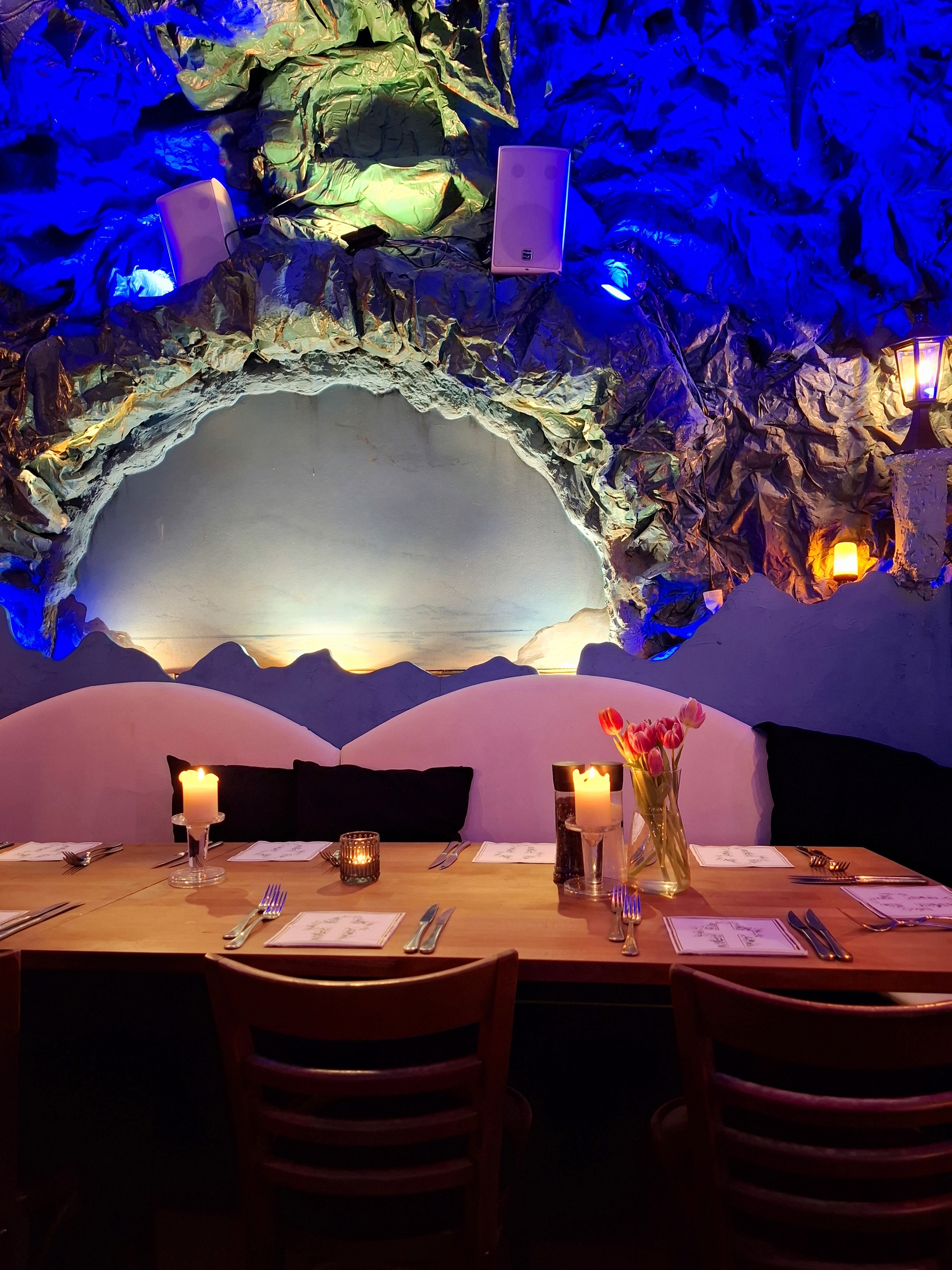 Podest Blaue Grotte