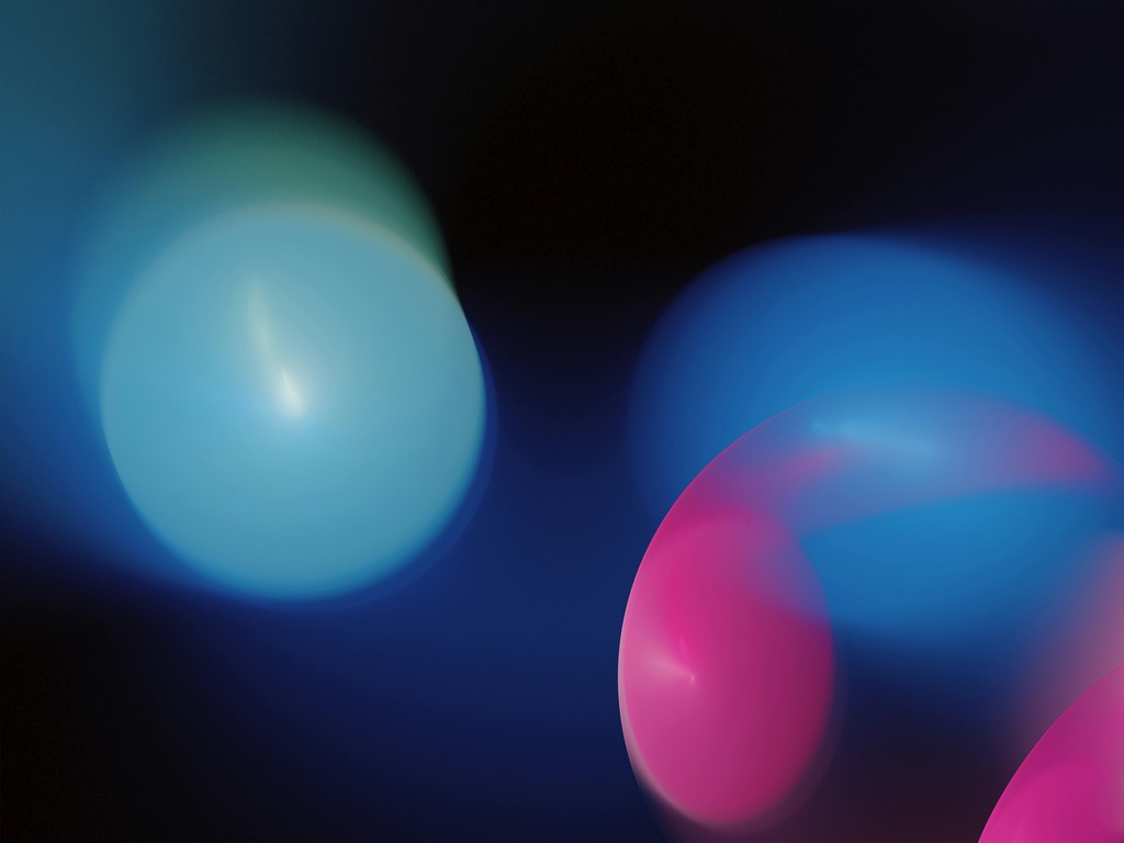 a group of colorful lights