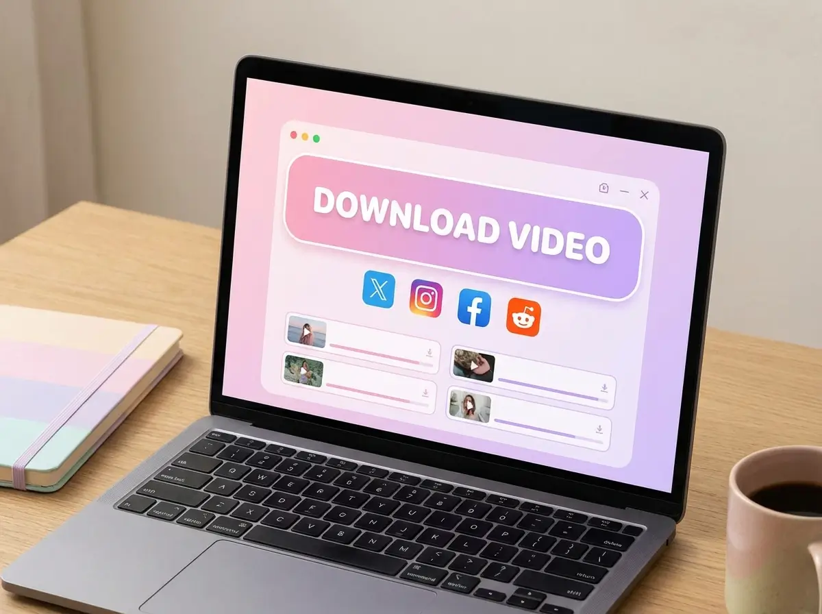 automatically detects videos and download