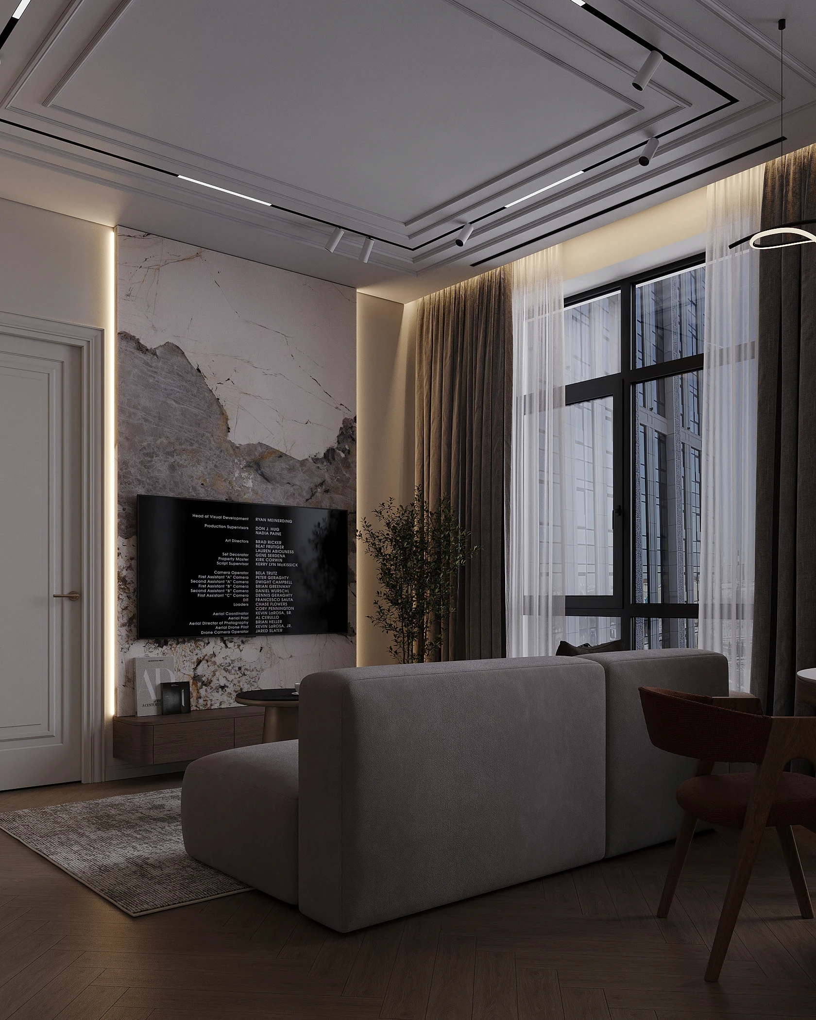 Інтер’єр проєкту Soft Motion — студія U Design