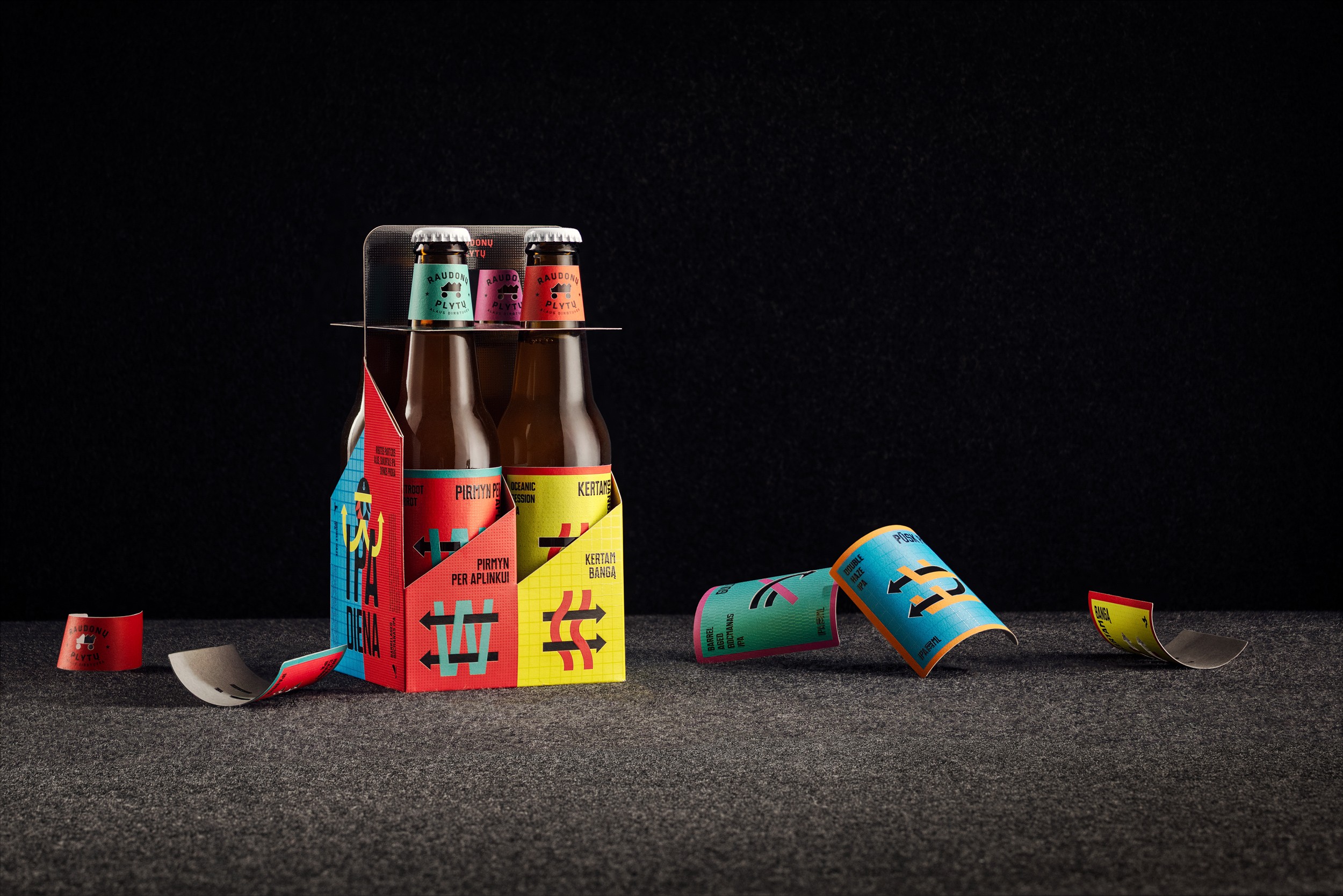 Craft beer packaging for limited IPA festival edition