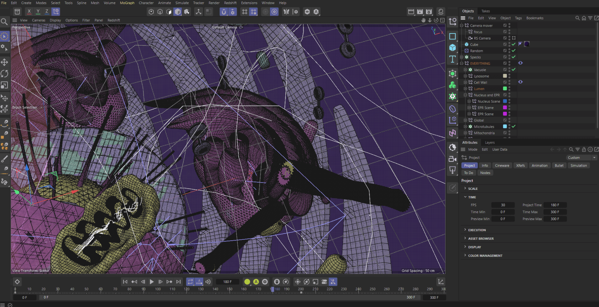 Cellular Symphony Cinema 4D image