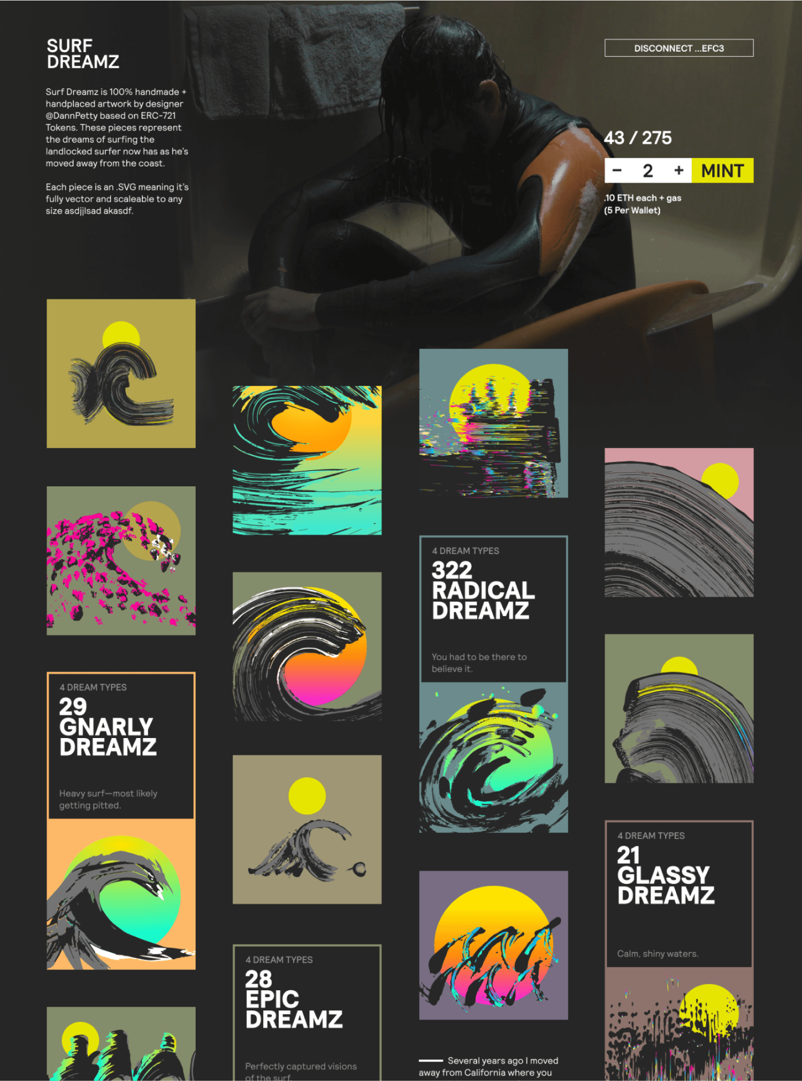 SurfDreamz.com Art Project