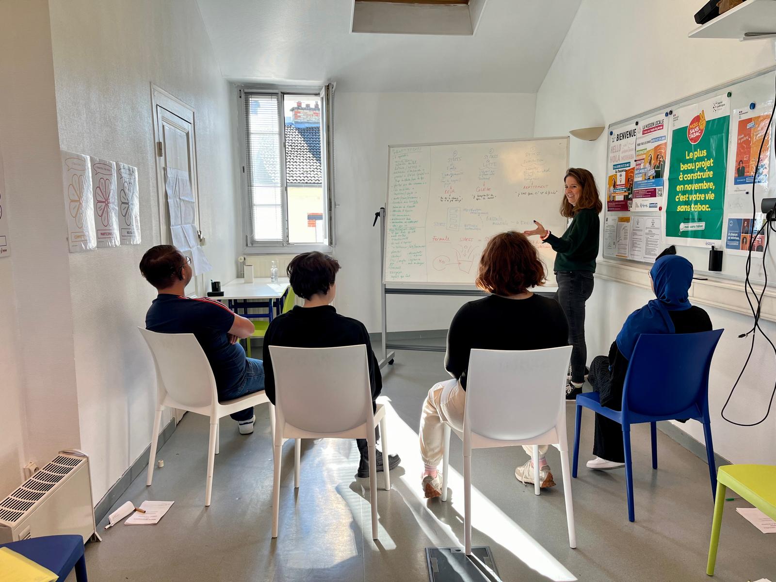 Coach professionnel à Reims en séance de travail