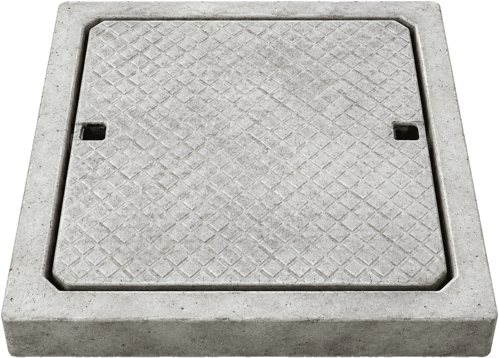 Precast concrete cover block