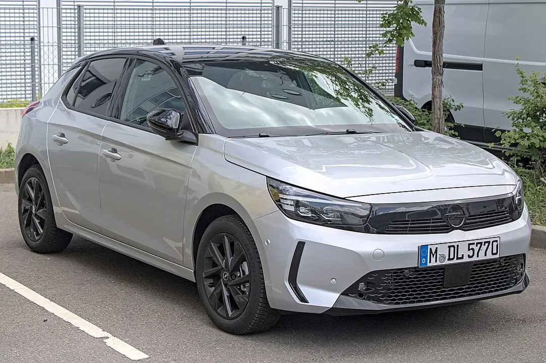 Photo d'une opel corsa F