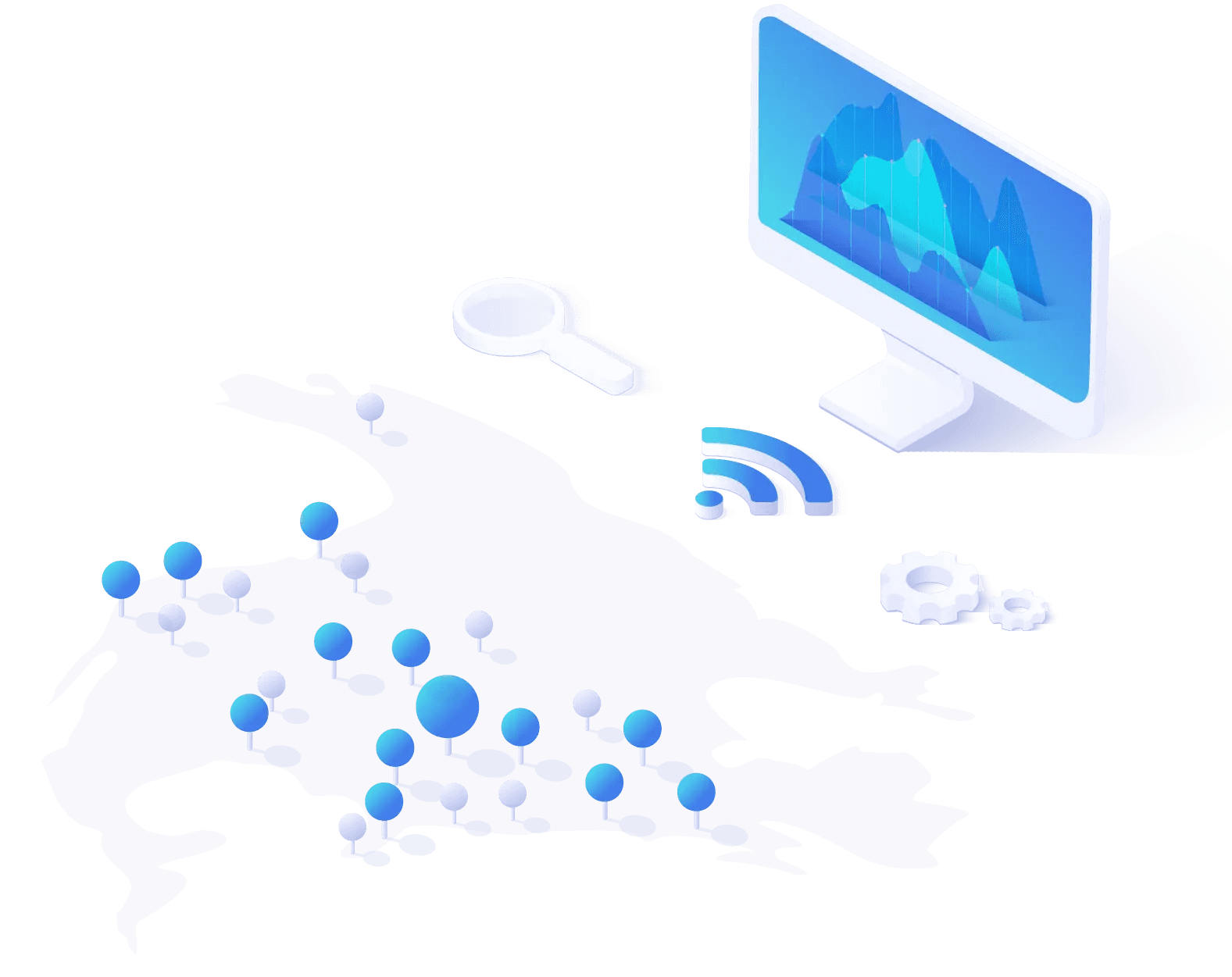 Cloud management portal for monitoring distributed IoT networks