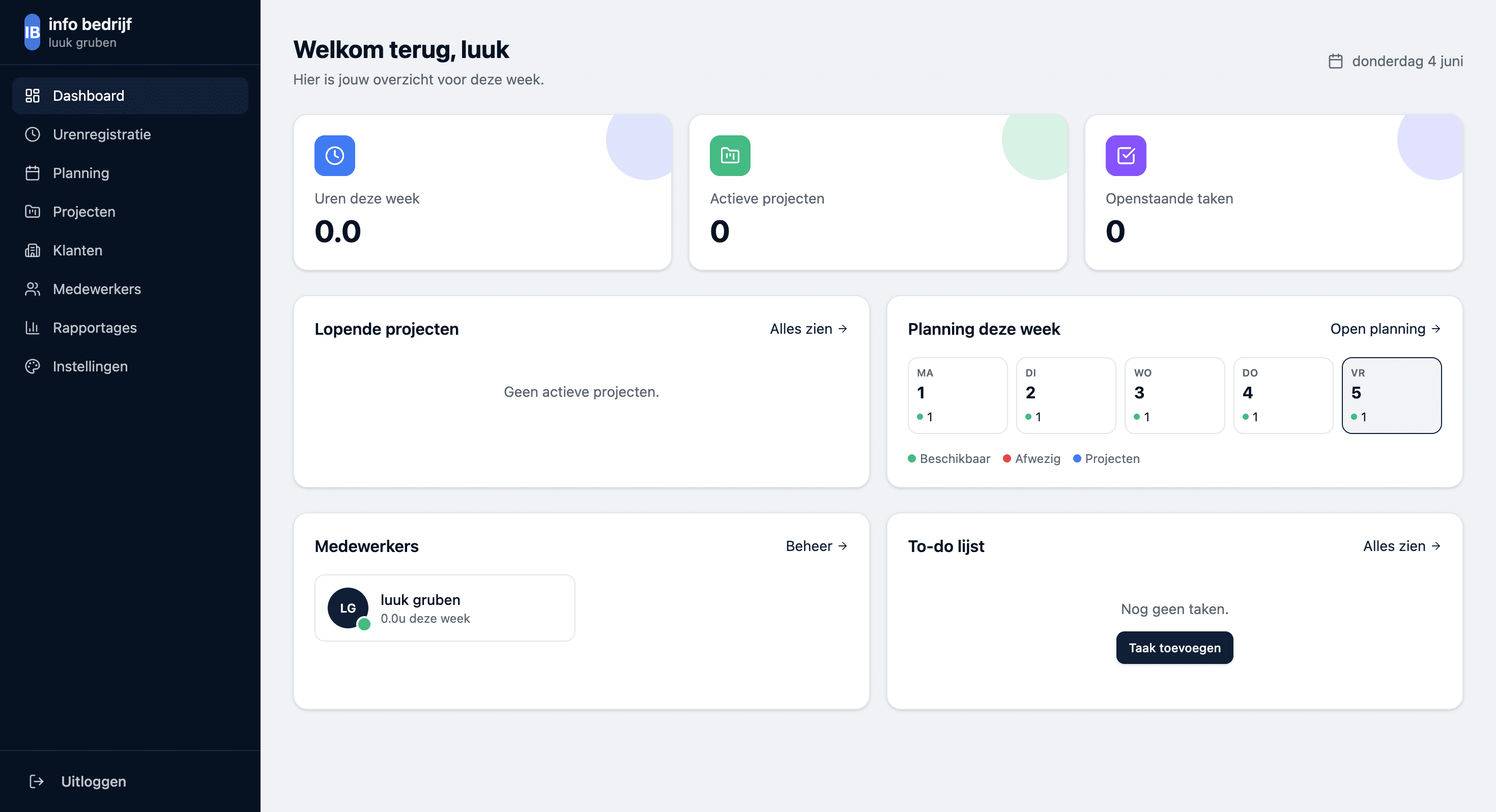 An image of Dreelio's dashboard