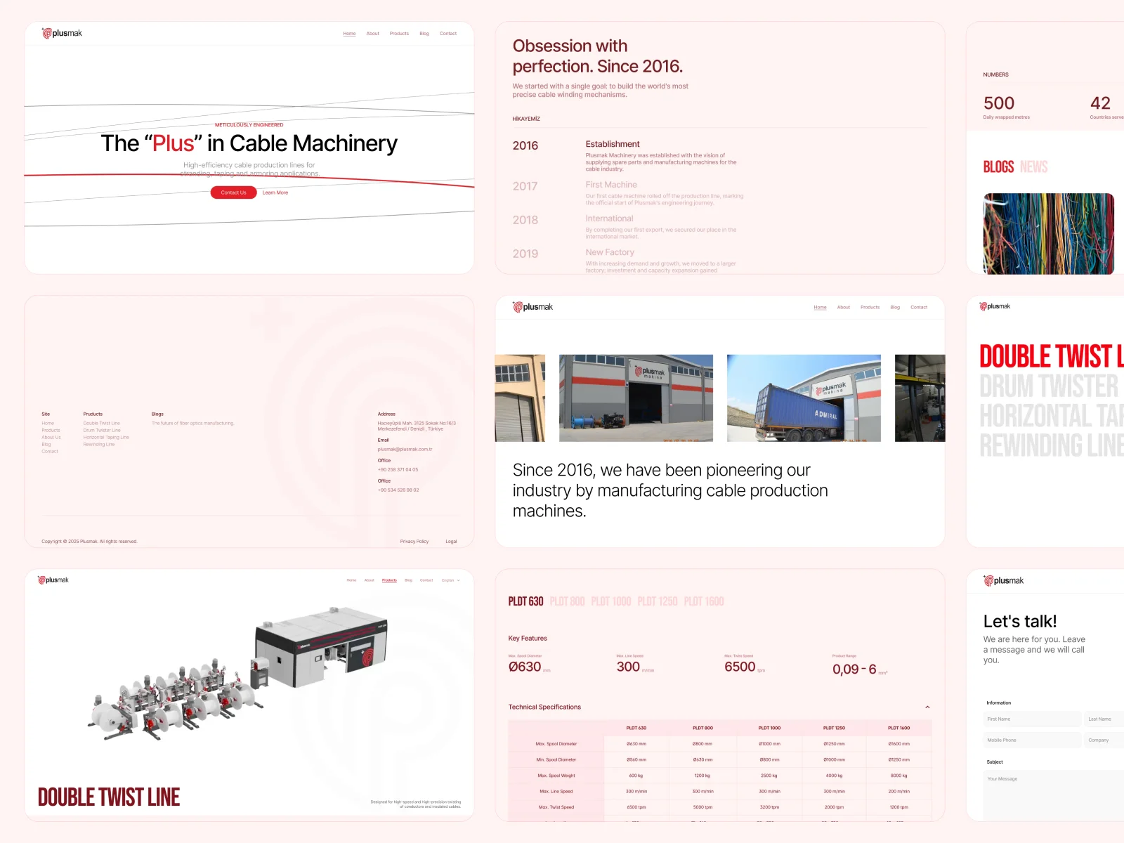 Plusmak UX&UI Design project