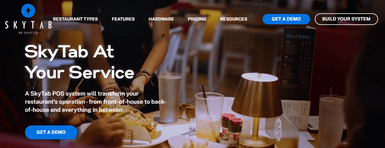 skytab shift4 dine best restaurant pos